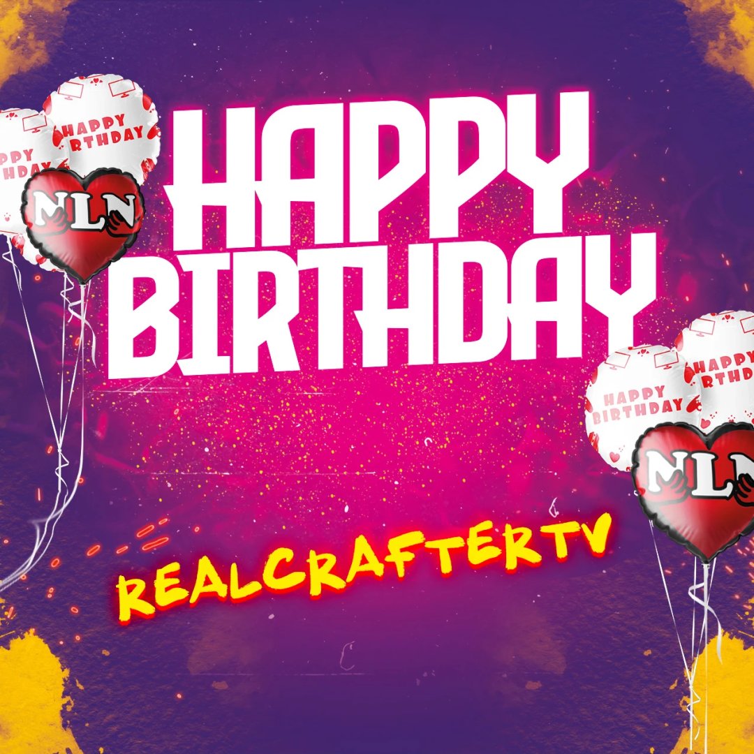 Happy Birthday: Heute hat @realcraftertv Geburtstag und die gesamte Agentur wünscht dir alles Gute 🎉 Lass dich feiern und reichlich beschenken 🎂 🥂

#happybirthday 🎁