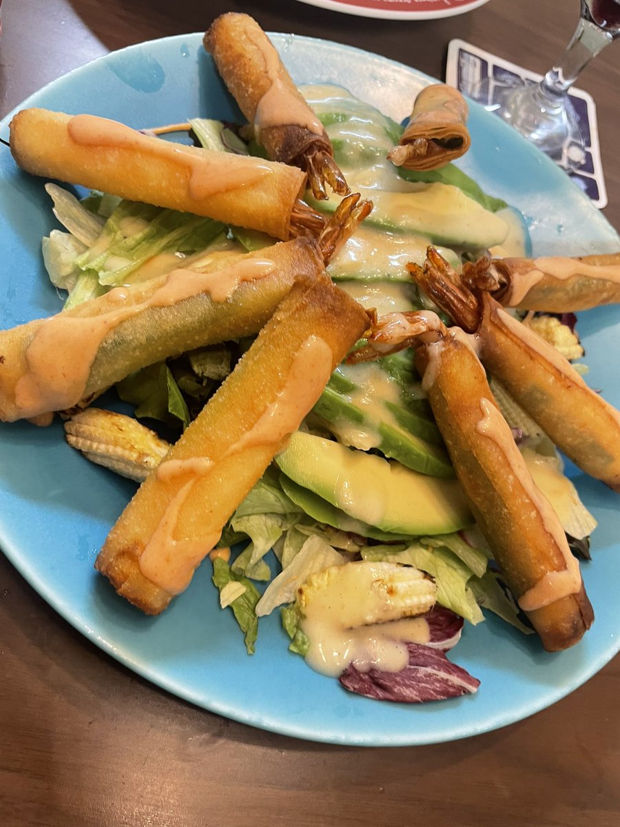 dannagohan2's tweet image. 久しぶりに投稿^_^

エビ春巻きフライのアボカドサラダ🥗

これはエビフライより簡単で美味しい😋

#料理男子
#料理好きと繋がりたい
#おうちごはん
#旦那の晩ごはん
#エビフライ
#アレンジ料理