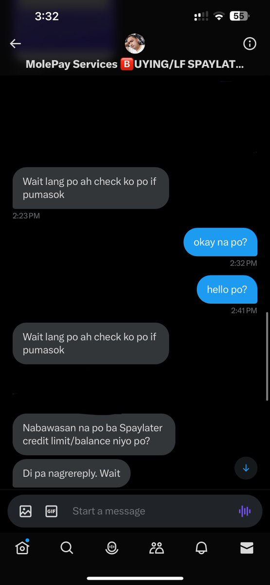 cokefloatboat's tweet photo. hi! awareness lang sa mga spay to gcash, i got scammed by this account using my other acc. i got hooked kasi the qr was working so i thought legit and didn’t realize the feedbacks were from the same people na niroroleta lang ata here are the qr and names used :(( @/molepaysrvcs https://t.co/D3XRnrKXOg