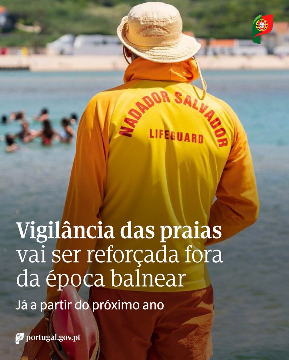 🏖️ A vigilância das praias portuguesas vai ser reforçada fora da época balnear já no próximo ano.
A Ministra do Ambiente anunciou esta medida em Carcavelos, sublinhando a importância de prevenir tragédias e proteger quem frequenta o mar durante todo o ano.