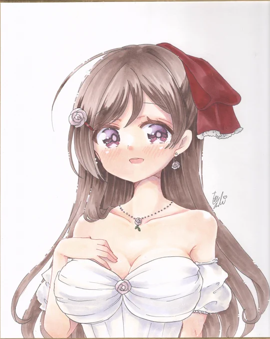 ドレス間宮 #1日1絵ちま