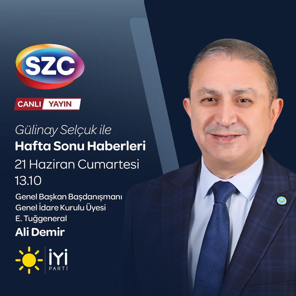Bugün Sözcü TV’deyiz.☀️