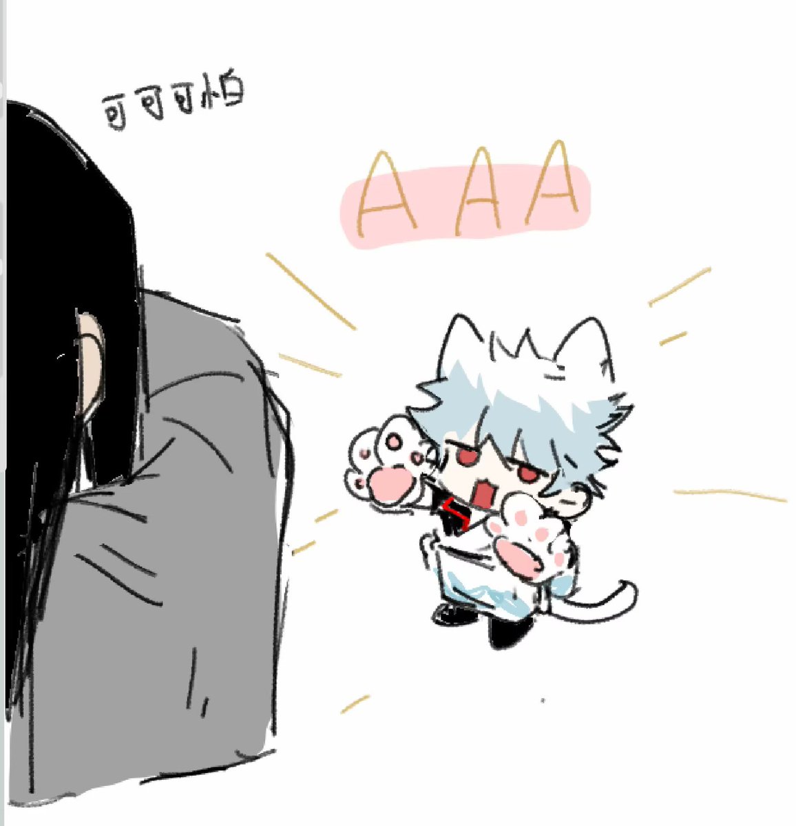 aaaaaRICO's tweet image. #桂銀

怖いよ!