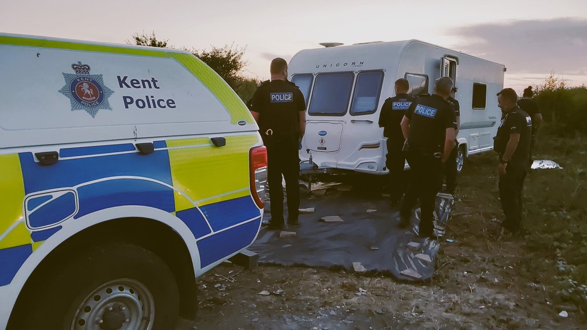 KentPoliceRural's tweet image. The team located and seized their second stolen caravan of the shift late yesterday, after making enquiries on a plot of land in #Faversham
Attempts had been made to change the identity, however the training provided by @CRiSDatabase enabled us to quickly ID it.
#2for1 RH