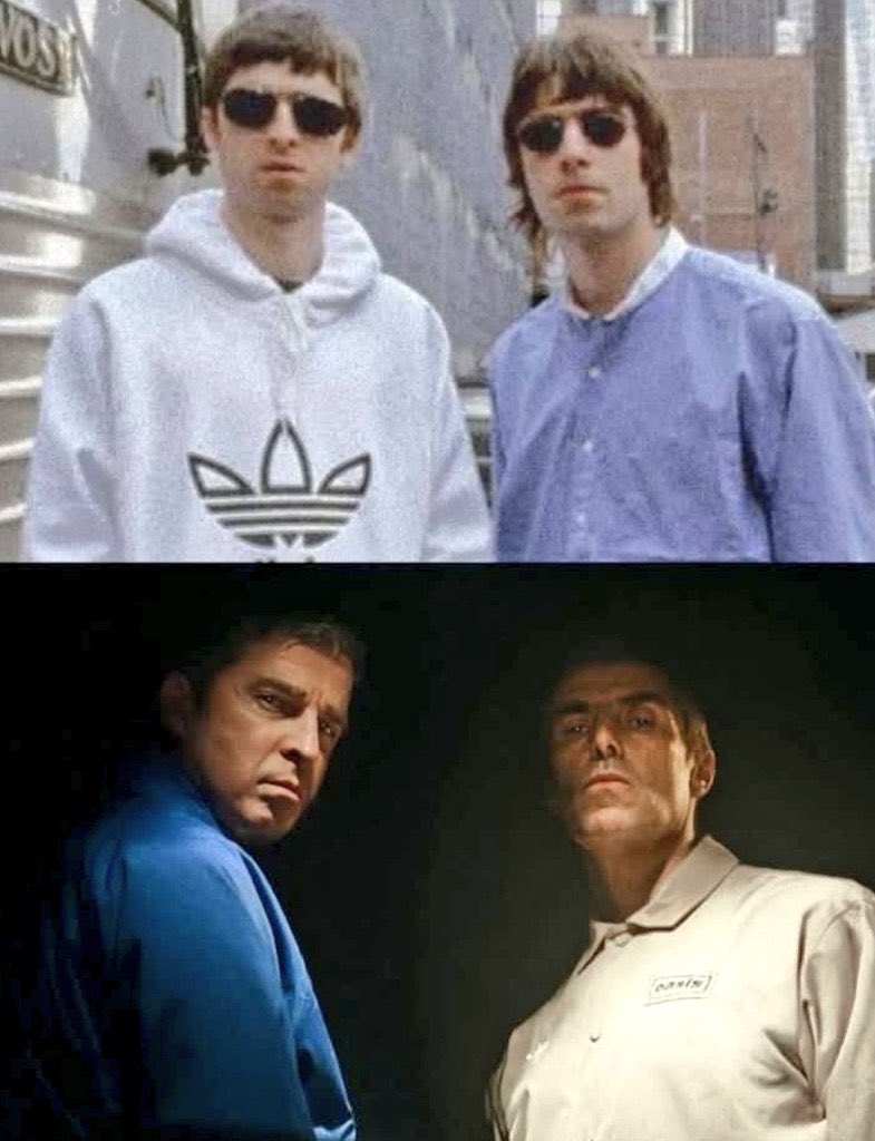 There we were, now here we are

#Oasis