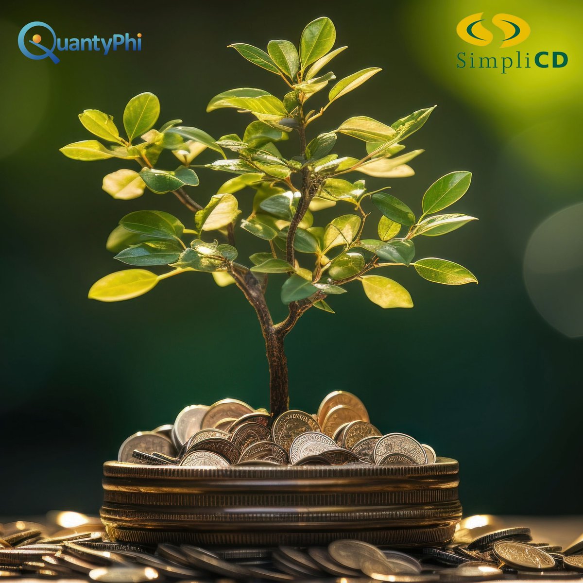 SimpliCD makes it easy to turn your excess liquidity into a high yielding certificate of deposit portfolio. 

Contact QuantyPhi to learn more about SimpliCD: ecs.page.link/TG6qd

#CorporateCentral #QuantyPhi #CUInvestments