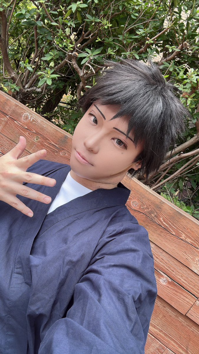 アコスタ参加してます！
五条くんですw喜多川さんと一緒にいますw

#アコスタ池袋