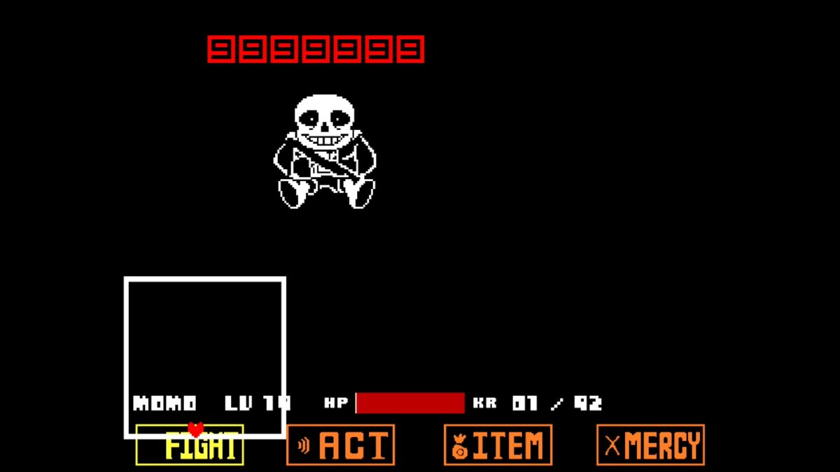 murmilio's tweet photo. only took 10 years but I beat Sans Undertale https://t.co/Zz9PE9bUT7