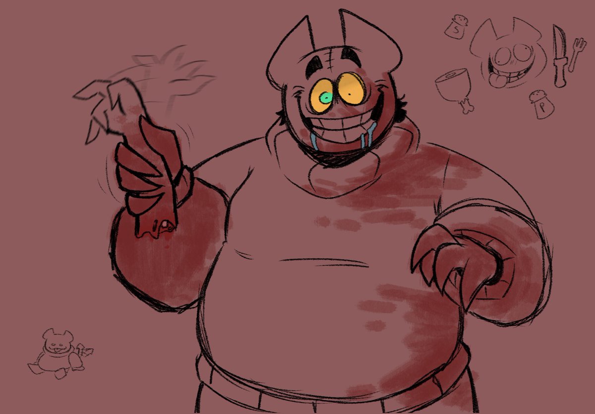 Jackii_Pigeon's tweet photo. Okay okay it’s all good guys I just needed to refresh with some warmups I remember how to draw him now 

On the topic, here’s a penny wise reference 👋 https://t.co/KFaNLzAIU7