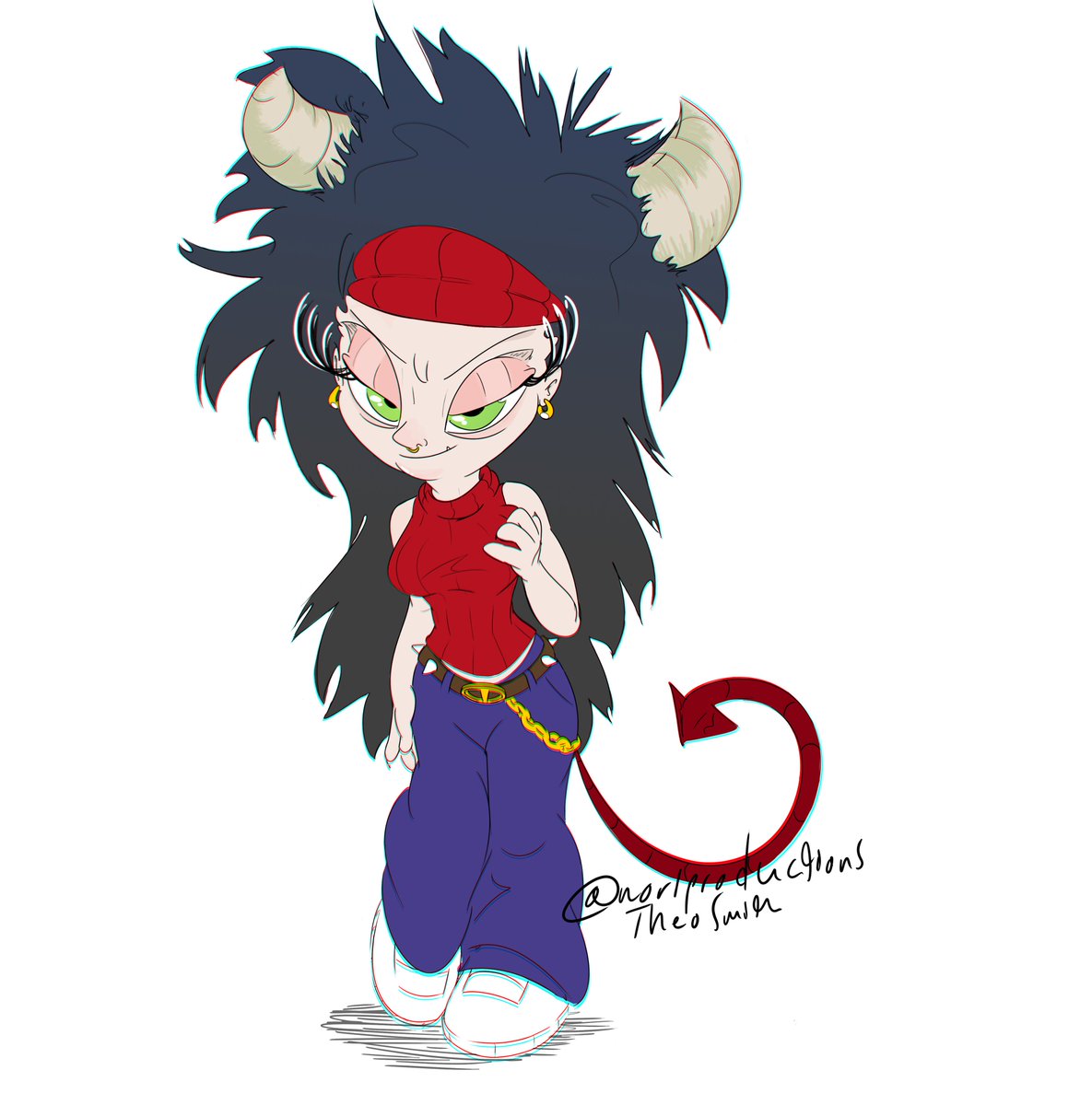 noriproductions's tweet photo. OC - Gretchen https://t.co/o7kPsSxvOF