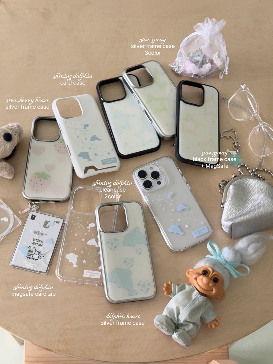 __your___'s tweet image. ✧･ﾟ: *✧･ﾟ:* 

6월 신상은 돌고래와 딸기 시리즈 입니다 ! 스타스프레이 시리즈 신규색상도 추가되었어요 ε(*⌒▽⌒) 

#RT 알티추첨 원하는 케이스를 보내드릴게요🐬

youremotions.co.kr