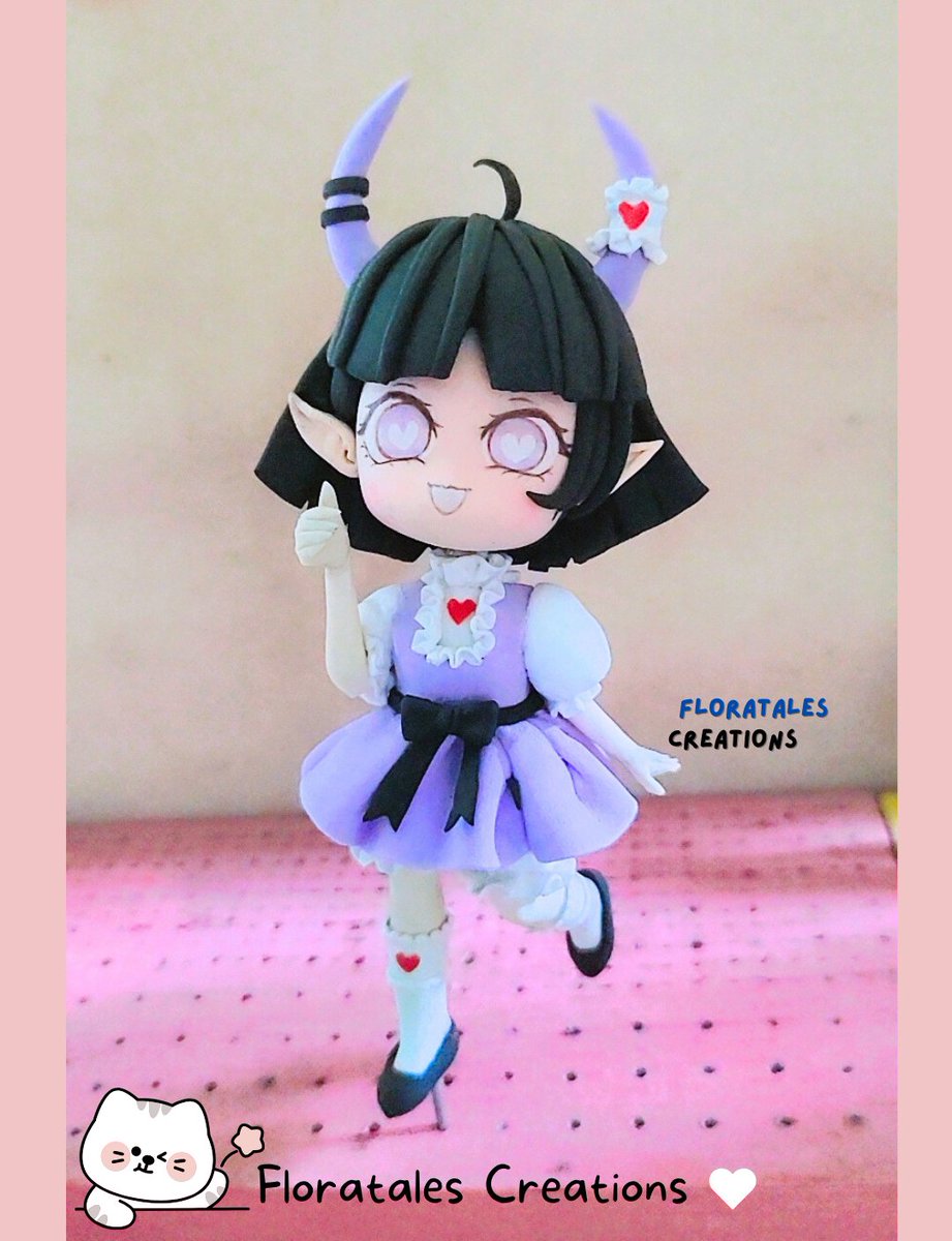 Ifloratales's tweet photo. Custom Commissioned OC Chibi Figurine Sculpted✨
hope you like her💓

#chibi #chibiart #chibistyle #anime #manga #dolls #figures #artmoots #artist #sculptor #commissionopen #AnimeArt #cosplay #cute #artwork #CustomMade #giftsforher #animefigures https://t.co/DCb0D65Tmj
