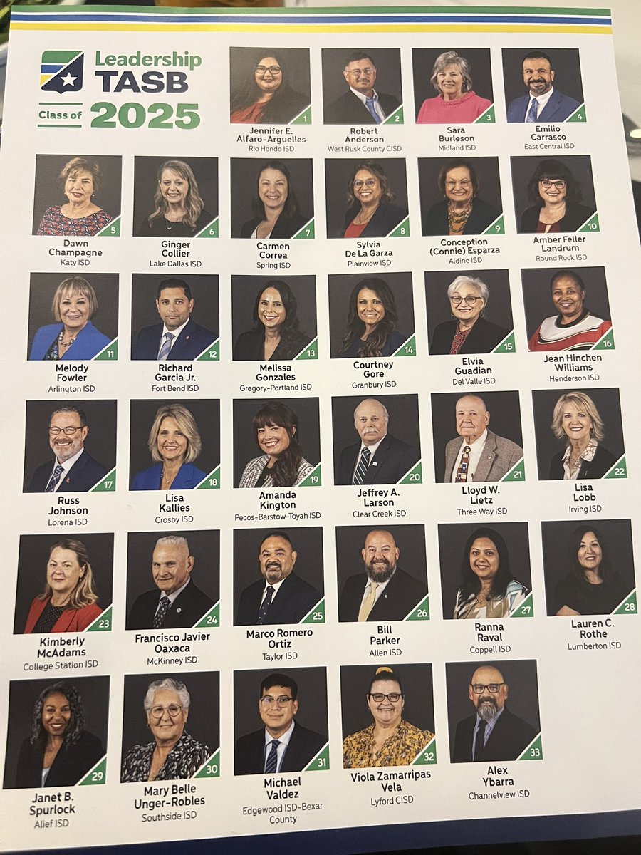 Melodyherrera10's tweet photo. Congratulations to Board Trustee @michaelvaldezsa for graduating today as @EISDofSA first ever Leadership TASB Master Trustee, we are so proud of you! Thank you for your continued dedication to public education and to the community. #LTASB Class of 2025, Congrats!!! https://t.co/z0xkluFuov