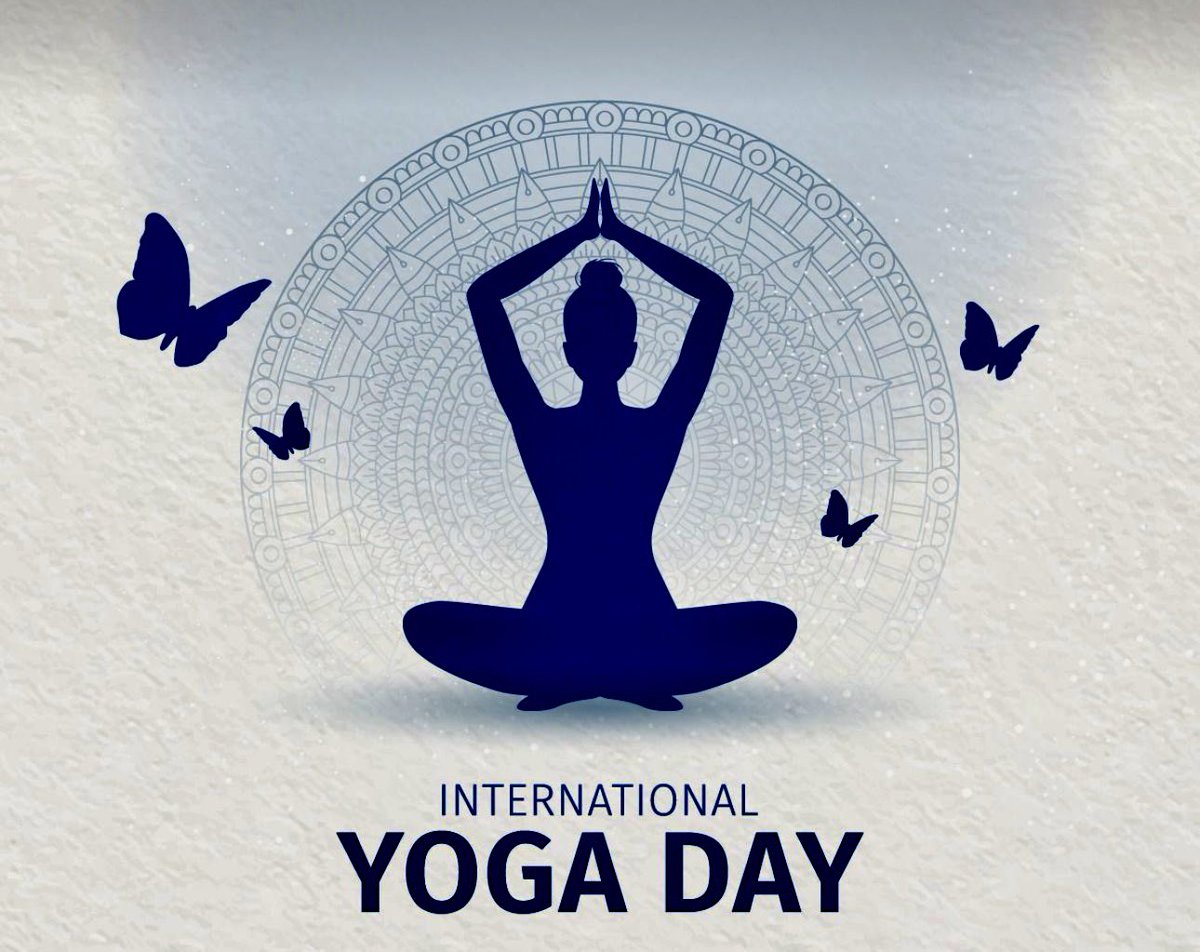 Yoga is not just movement, it’s a moment. A moment to breathe deeply, connect inward, and rise with clarity. Wishing everyone peace, balance, and well-being this #InternationalYogaDay2025.