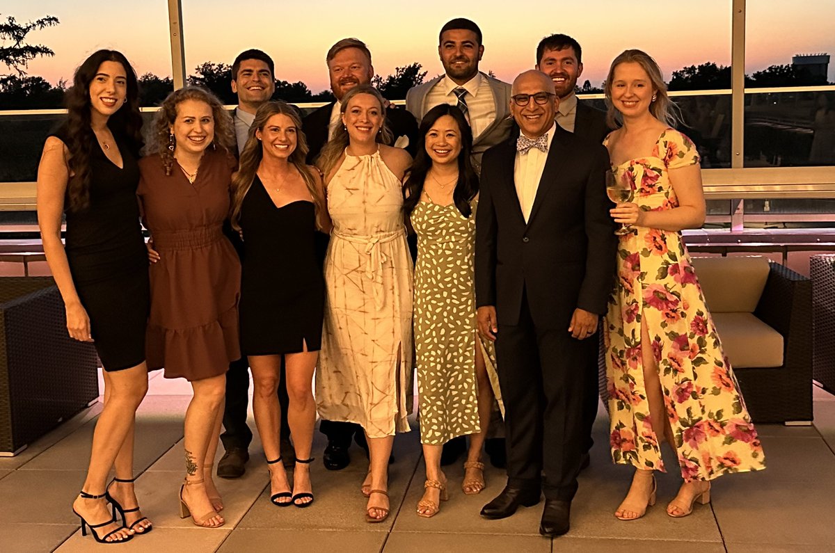 My last <a href="/uihealthcare/">University of Iowa Health Care</a> Emergency Medicine graduation tonight - so proud of our graduating class! 

They adopted me as a “graduate” as I also prepare for my next chapter