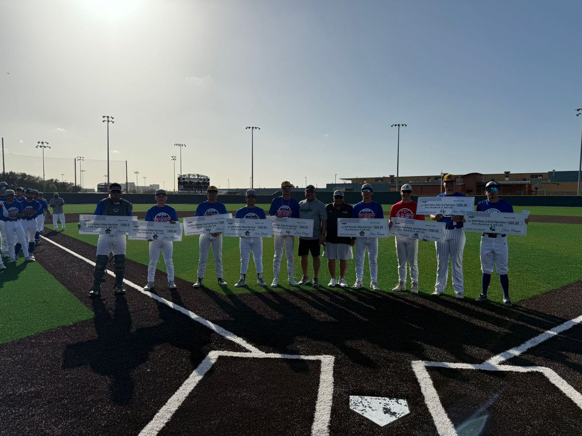 Congratulations to all the EJ Serna Memorial Scholarship recipients. 
BCARGV Sub 5A All Star Game
#rgvbaseball