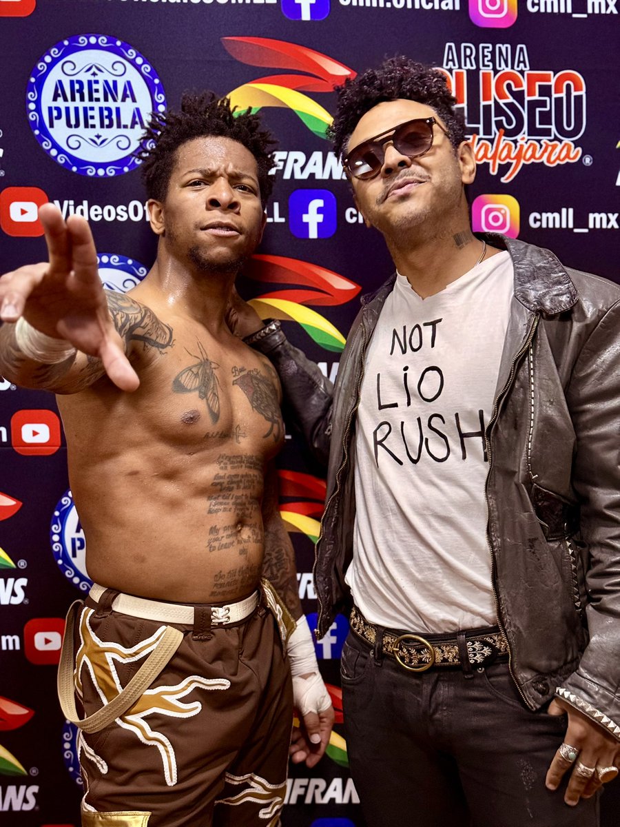 KalimbaMX's tweet photo. The crossover that even we didn’t know we needed. / El crossover que ni siquiera nosotros sabíamos que necesitábamos. 
@IamLioRush pleasure meeting you, bro! https://t.co/OQq0WRHBVi