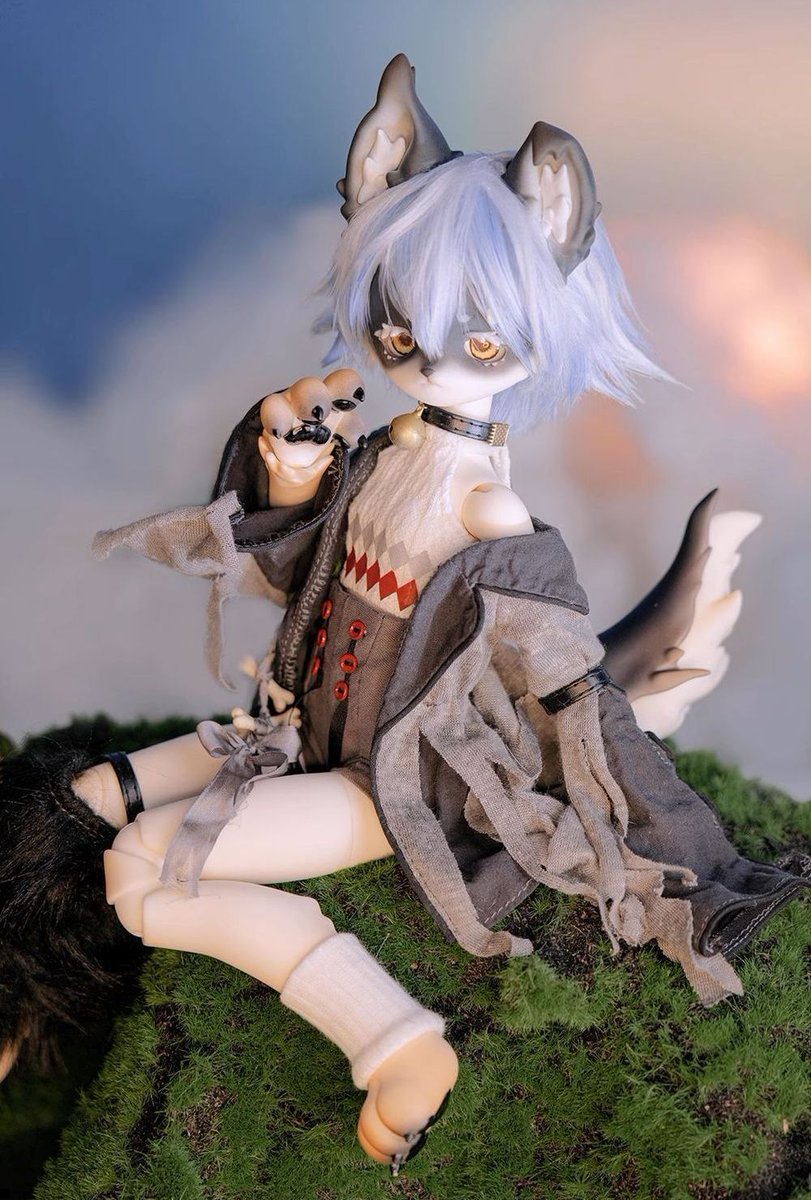 即納情報】 Coral Reef Dollより、30㎝クラスドール『Little Wolf Ow 