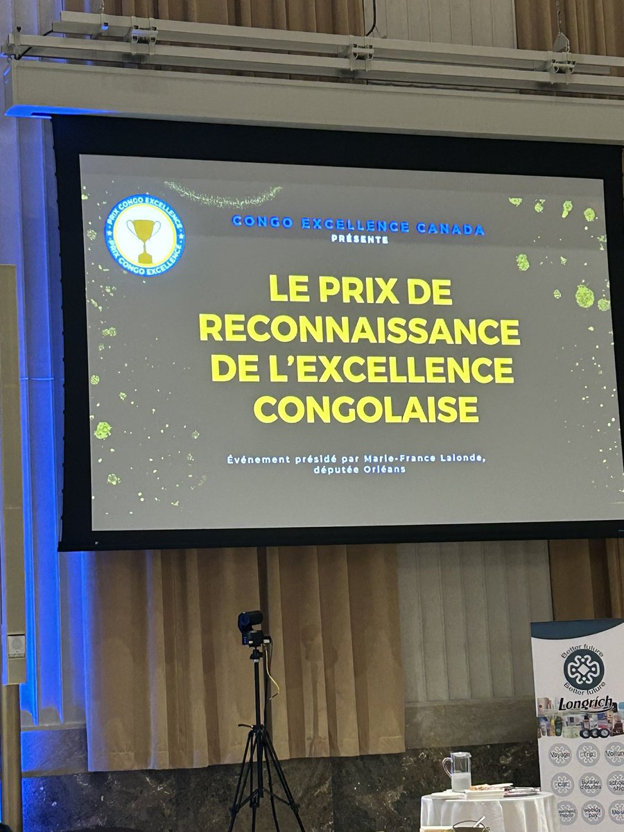 abdi_bileh's tweet image. Fier d’avoir été invité par la communauté congolaise à la Soirée Gala Congo Excellence
J’ai remis le Prix de la Jeunesse Inspirante à un jeune leader exceptionnel.
Merci aux dignitaires présents :
🔹 Marie-France Lalonde
🔹 Bienvenu-Olivier Nyimba
🔹 Anita Vandenbeld