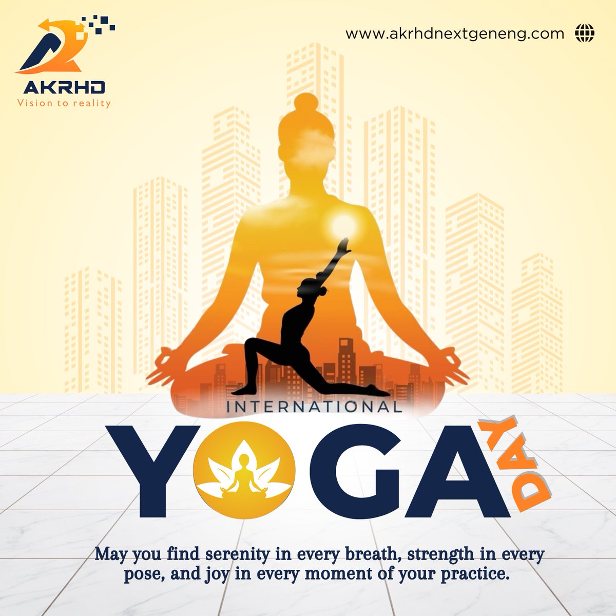 akrhdnextgeneng's tweet image. 🧘‍♂️ Happy International Yoga Day! 🧘‍♀️

This Yoga Day, let’s celebrate the power of inner alignment, focus, and well-being that fuels innovation and excellence.

🌿 Stay strong. Stay centered. Stay inspired.

#AKRHDNextGen #NextGenEngineering #InternationalYogaDay #YogaAtWork