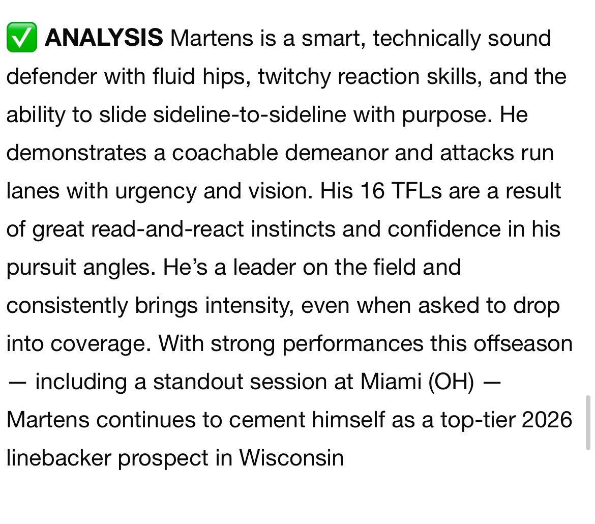 Thank you <a href="/sixstarfootball/">Six Star Football | PLUS+</a> football for the write up!!