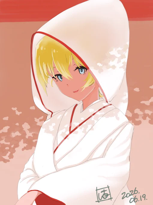 じにじに誕生日おめでとう #アリスギアお絵かき #バージニア・グリンベレー生誕祭 ジニー じにじに ぢにぢに