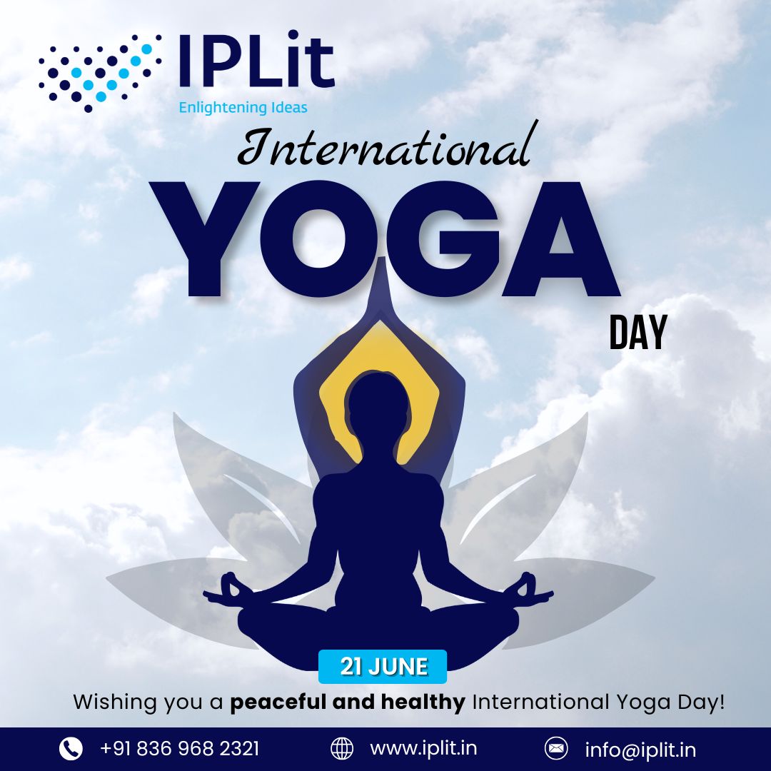 🧘‍♂️ Breathe In Peace, Breathe Out Stress.
This International Yoga Day, IPLit celebrates the harmony of mind, body, and innovation.
Let’s pause, reflect, and reconnect—with ourselves and with ideas that enlighten.
🌿 Wishing you a peaceful and healthy Yoga Day!
