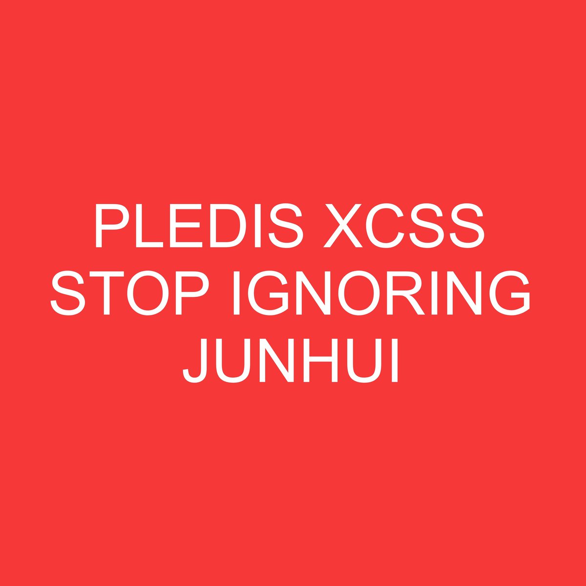 Demanding better treatment for your bias will never be wrong UNLESS you're doing it in a way that is directly affecting other members.

PLEDIS XCSS PROTECT JUNHUI
#JunhuiDeservesRespect
#StopTheHarassment
<a href="/pledis_17/">세븐틴(SEVENTEEN)</a> <a href="/pledis17_STAFF/">SEVENTEEN STAFF</a>