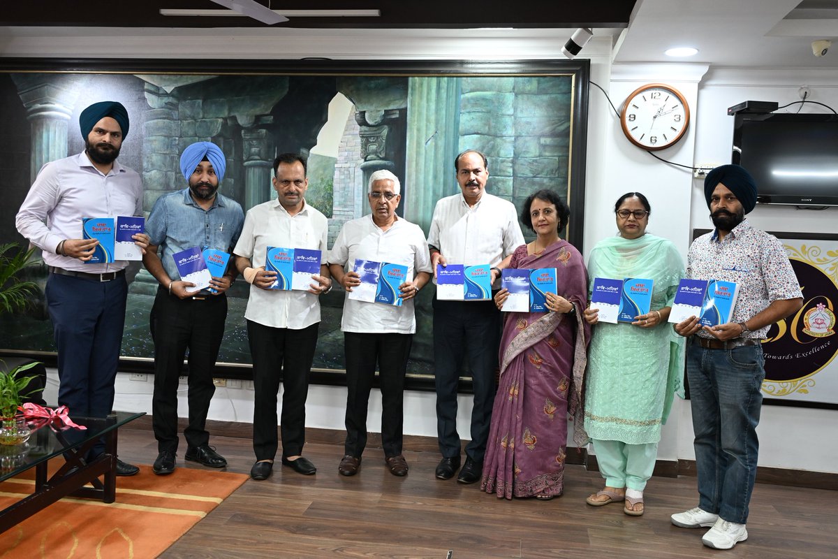 In a significant step towards promoting scholarly research and literature, Prof. Umesh Rai, Vice Chancellor, University of Jammu, today released two publications—"Kaav Mehkaan," an anthology of Punjabi poetry, and "Katha Birtaant," an anthology of Punjabi short stories.
