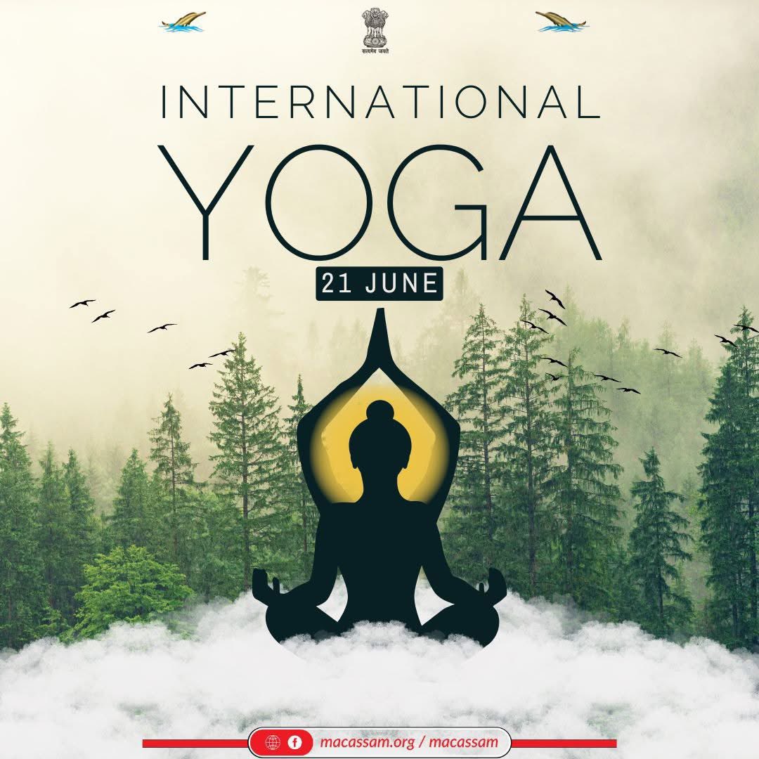 mac_assam's tweet photo. 🧘‍♀️ Happy International Yoga Day🧘‍♂️

Mising Autonomous Council encourages everyone to embrace the ancient wisdom of Yoga a path to health, balance, and inner peace.
Let us unite mind, body, and spirit through this timeless practice and build a healthier, more harmonious society. https://t.co/24bOLbd4RL