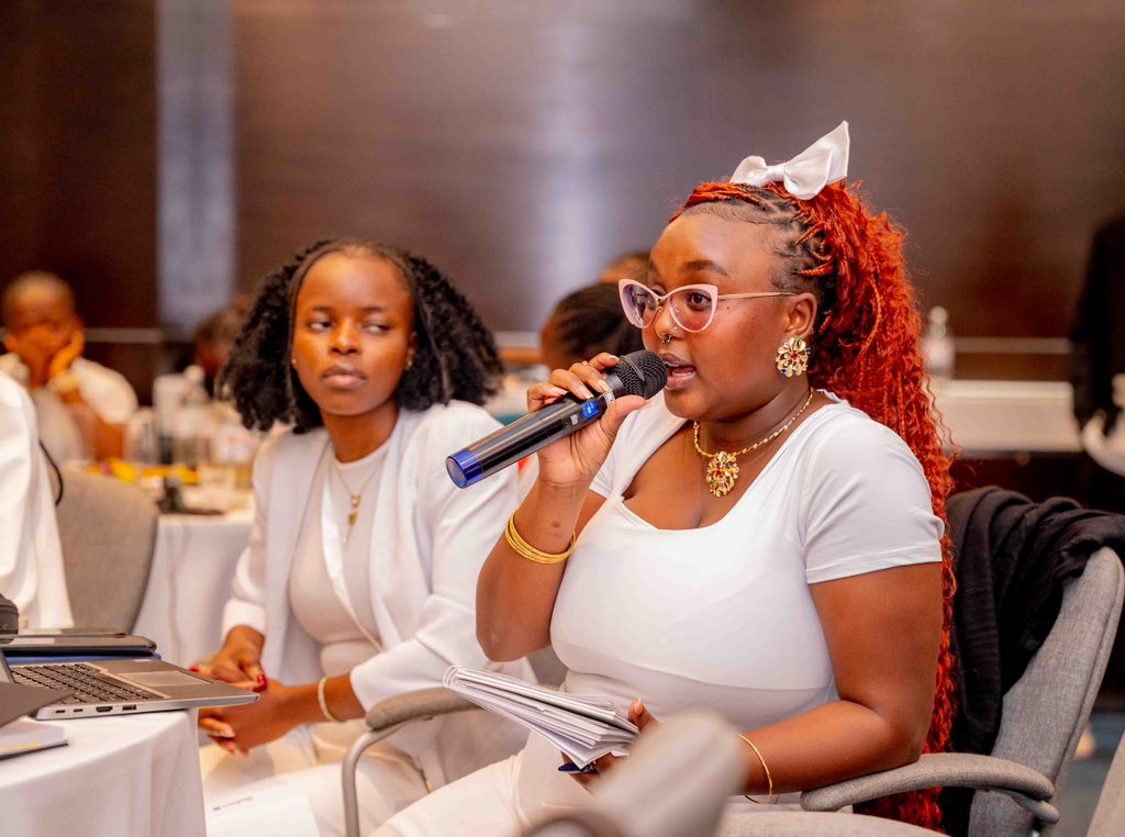 This makes day one for girls festival in Nairobi where we shared Knowledge and understanding of our own culture and how we need to deal with colonial injustices that are still happening in our countries #ISpeakForMySelf #SheLeads