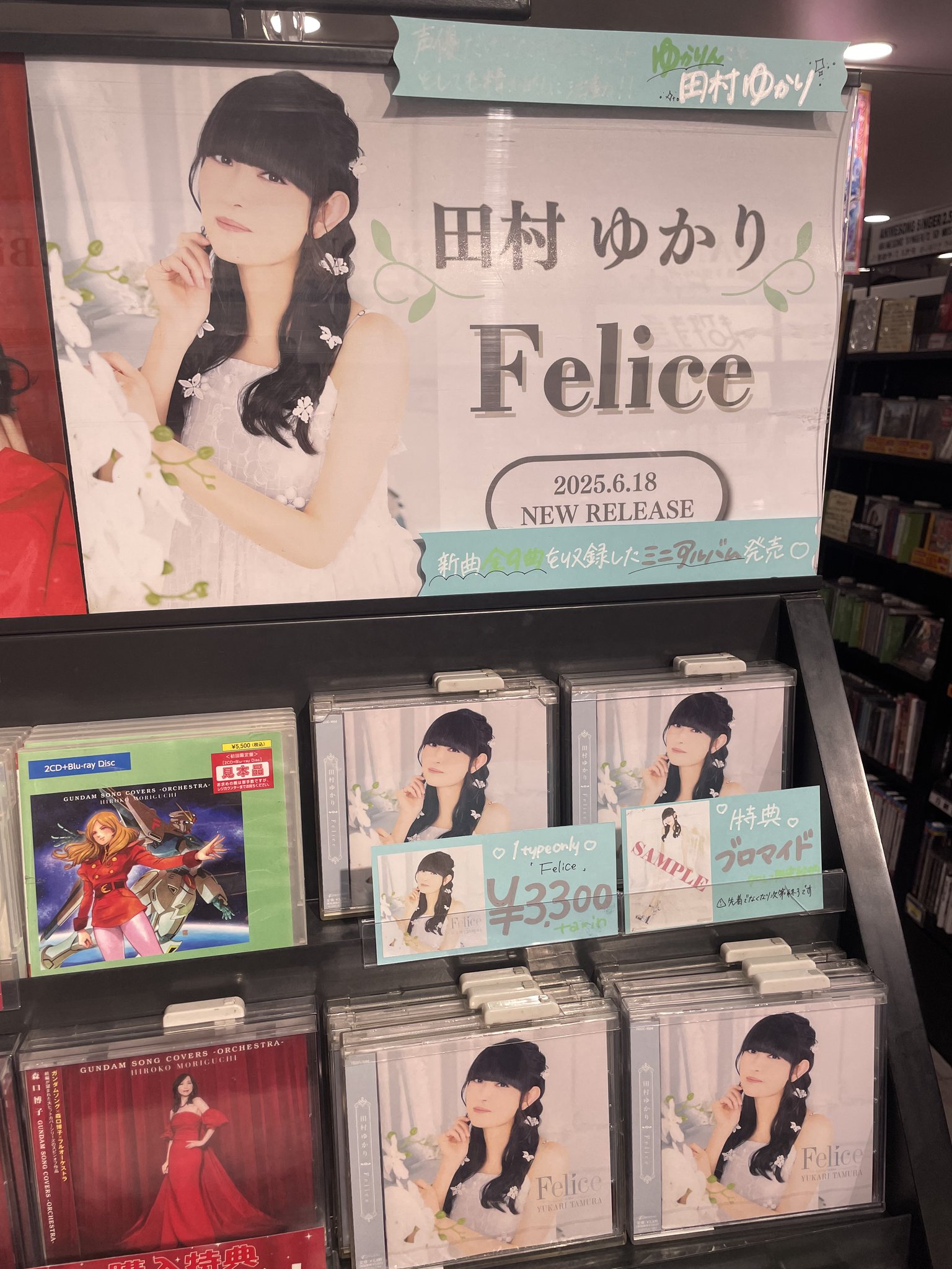 田村ゆかり／W:Wonder tale 生写真 店頭特典用 非売品 当時モノ