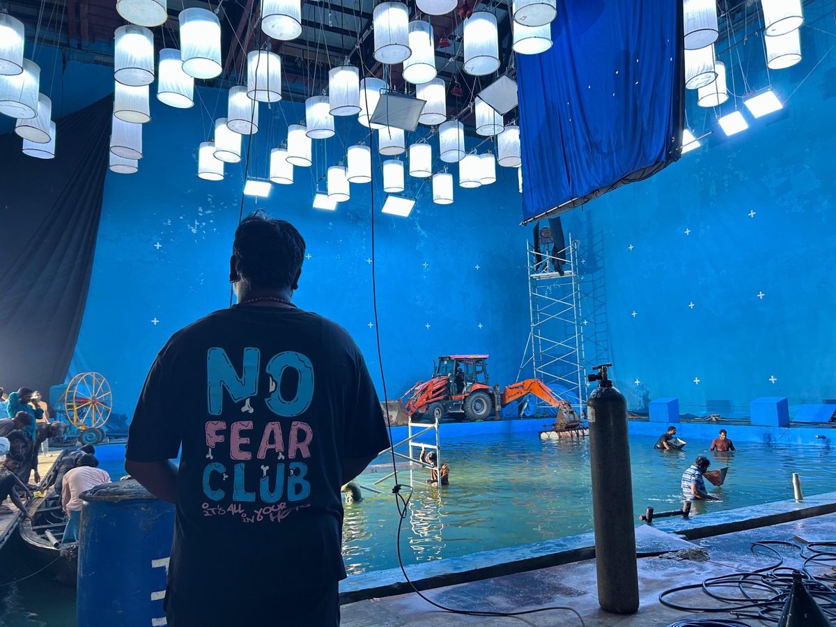 Through chaos, currents, and close calls - we stood, soaked, and shot.
The water floor sequence is DONE.
Gratitude to the crew who braved it all.
#TheIndiaHouse  #NoFearClub #BehindTheScenes