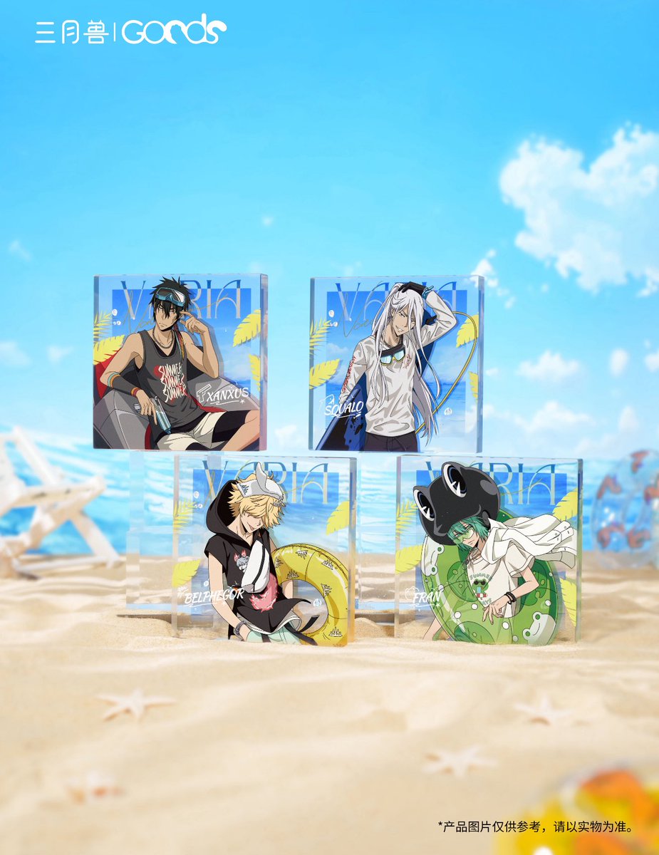 実物画像更新】 家庭教師ヒットマンREBORN! × 三月兽 アクリルブロック