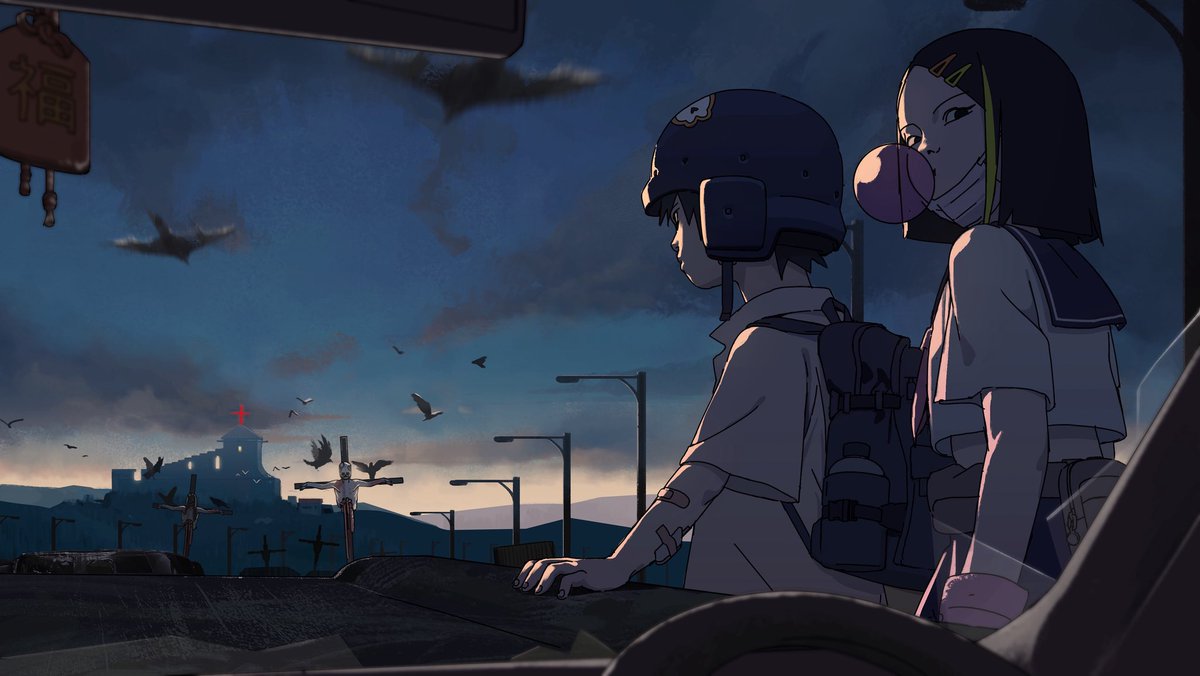 caw-caw

#쿠소좀비 #kusozombie #conceptart #lineart #art #drawing