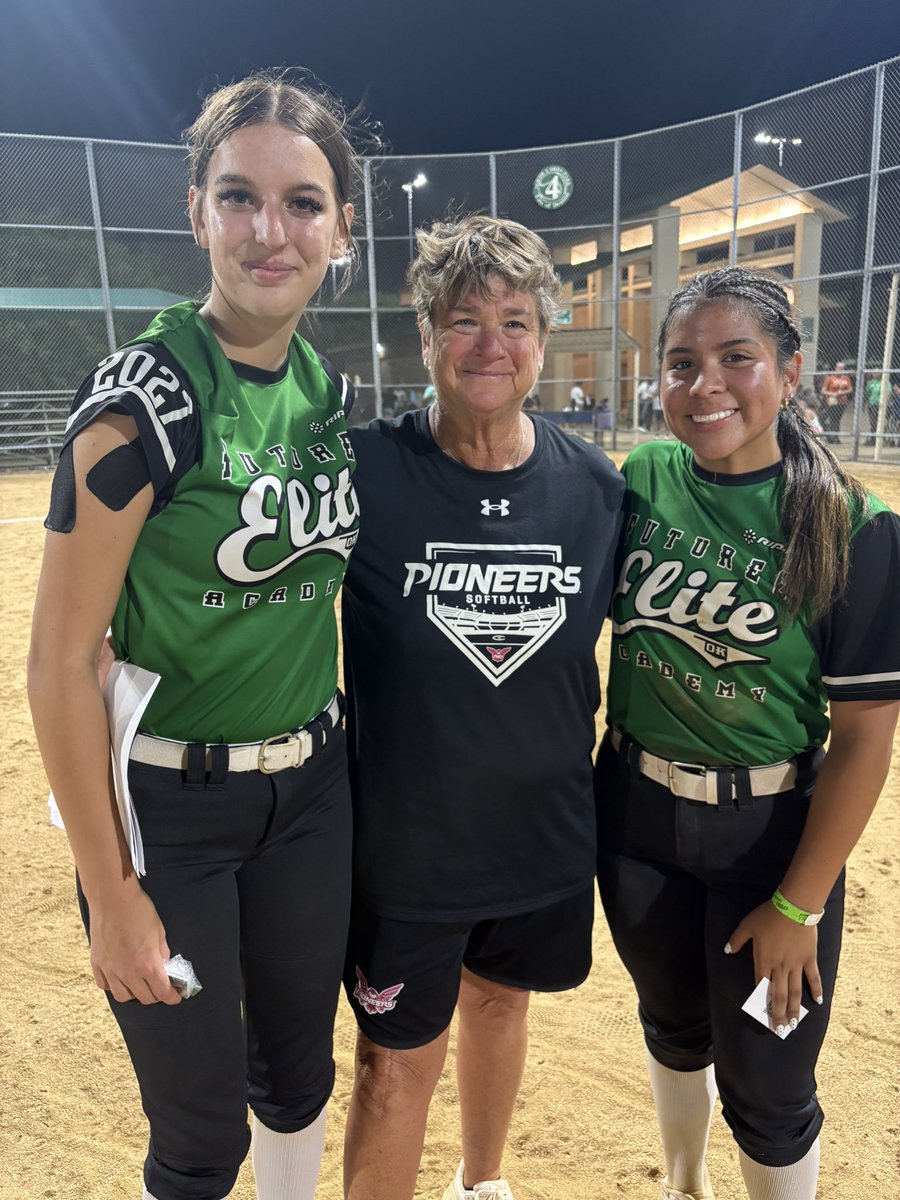 Futures Elite Academy OK (@futureseliteok) on Twitter photo Zoe Vega 2028 and Amy Loya 2027 both got after it tonight at the SCS camp hosted by Texas Women’s Univ. ( Pictured with Coach McNutt HC of TWU) 
#Dawgs
#EnergyGivers Zoe Vega 2028 and Amy Loya 2027 both got after it tonight at the SCS camp hosted by Texas Women’s Univ. ( Pictured with Coach McNutt HC of TWU) 
#Dawgs
#EnergyGivers