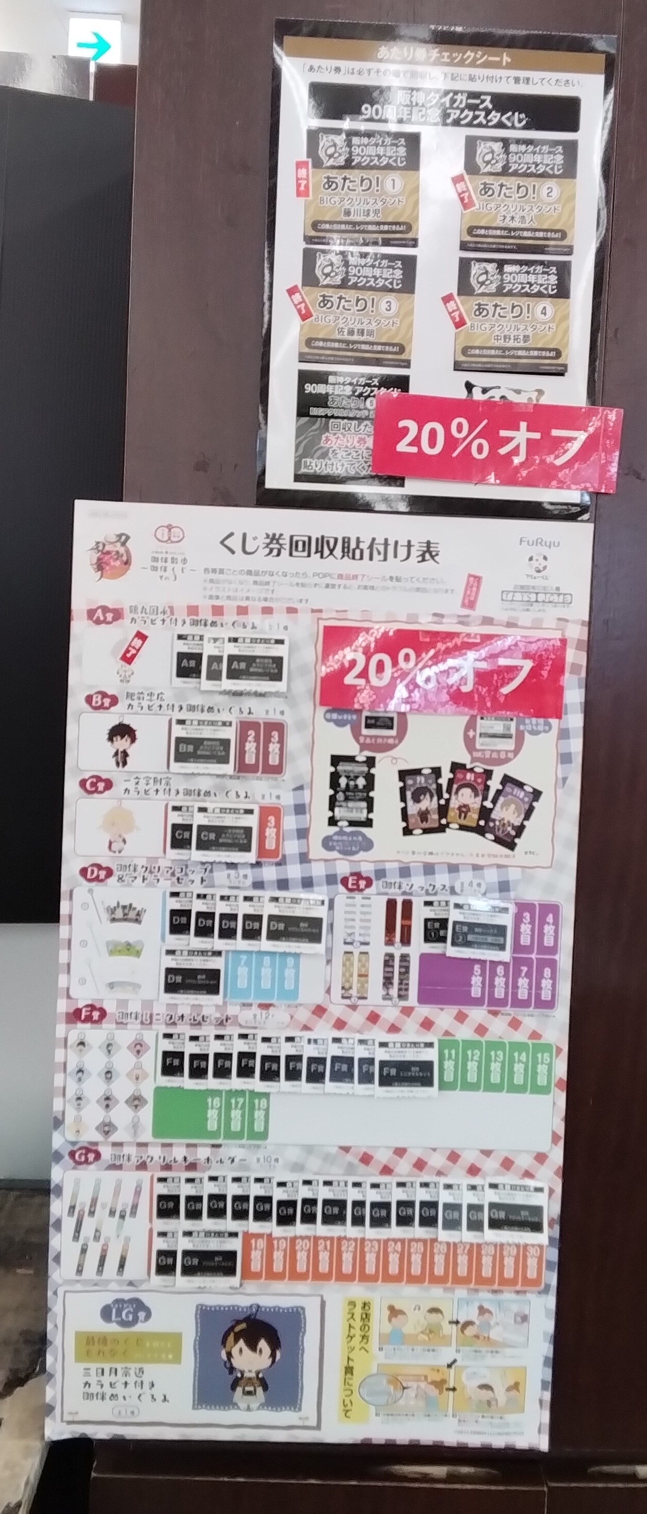 阪神タイガース90周年記念アクスタくじ - Search / X