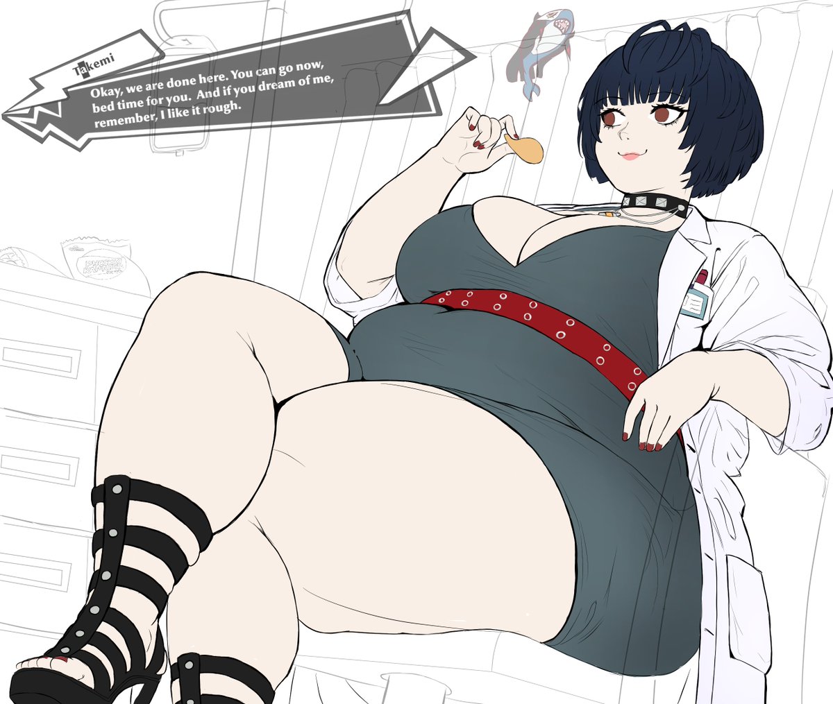 Gonna drop Persona 5 gals what i did in the last week
#Persona5 #BBW