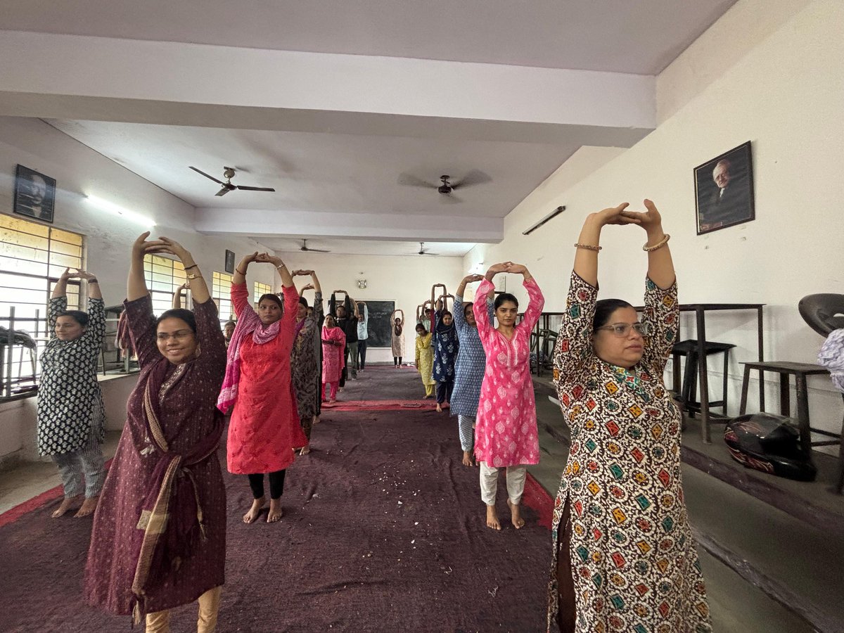 International yoga day MGGS MALVIYA Nagar Jaipur 
Breathe in peace, breathe out stress. ... #SHIVIRA_IDY_2025