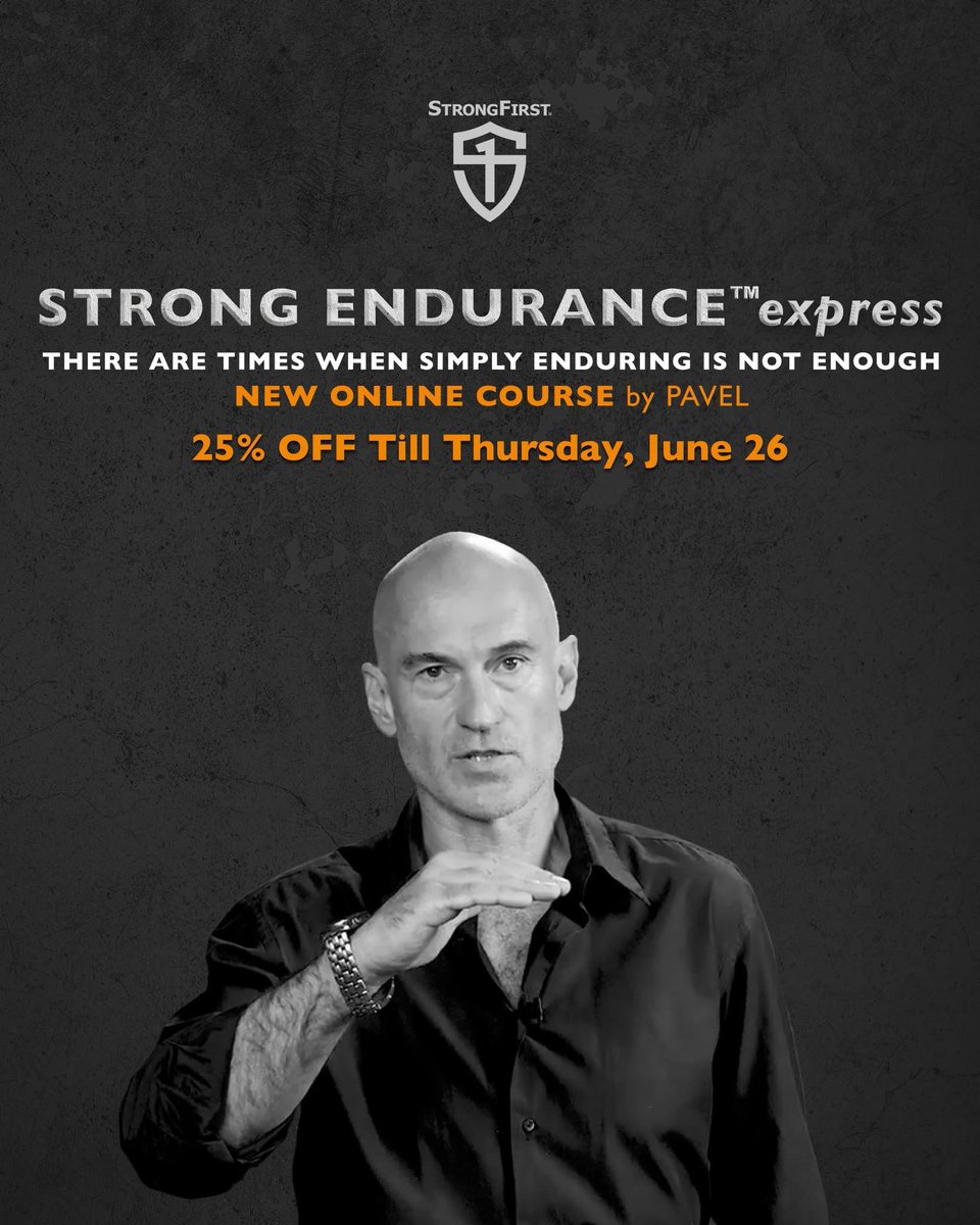 Discover the method that revolutionized conditioning - welcome to anti-glycolytic training! 

STRONG ENDURANCE™ express by Pavel, your gateway to elite-level stamina and real-world strength.  

- The science-backed way to train smarter
- More power, less fatigue
-