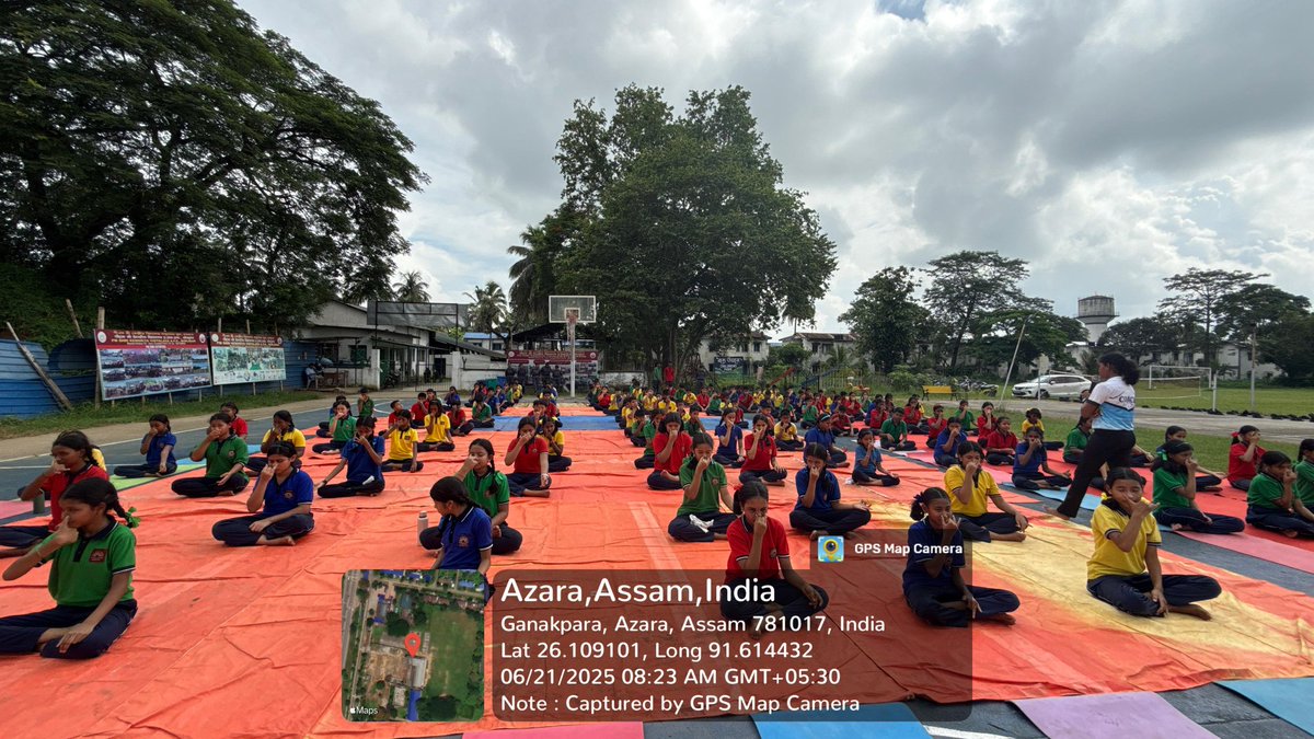 PM SHRI KV AFS BORJHAR (@kvborjhar) on Twitter photo Celebration of International Yoga Day on 21.06.2025 at
PM Shri KV AFS BORJHAR
<a href="/KVS_HQ/">Kendriya Vidyalaya Sangathan</a> <a href="/GuwahatiKvs/">KVS RO GUWAHATI</a> <a href="/EduMinOfIndia/">Ministry of Education</a> Celebration of International Yoga Day on 21.06.2025 at
PM Shri KV AFS BORJHAR
<a href="/KVS_HQ/">Kendriya Vidyalaya Sangathan</a> <a href="/GuwahatiKvs/">KVS RO GUWAHATI</a> <a href="/EduMinOfIndia/">Ministry of Education</a>