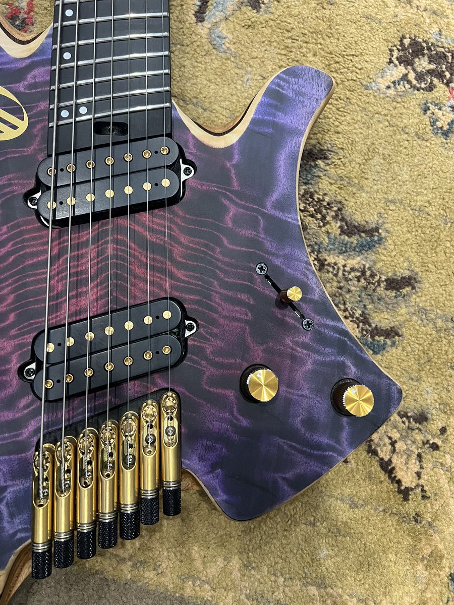 むぅまる機材紹介 #mng Overload Custom Guitars Themis 7 来ました初