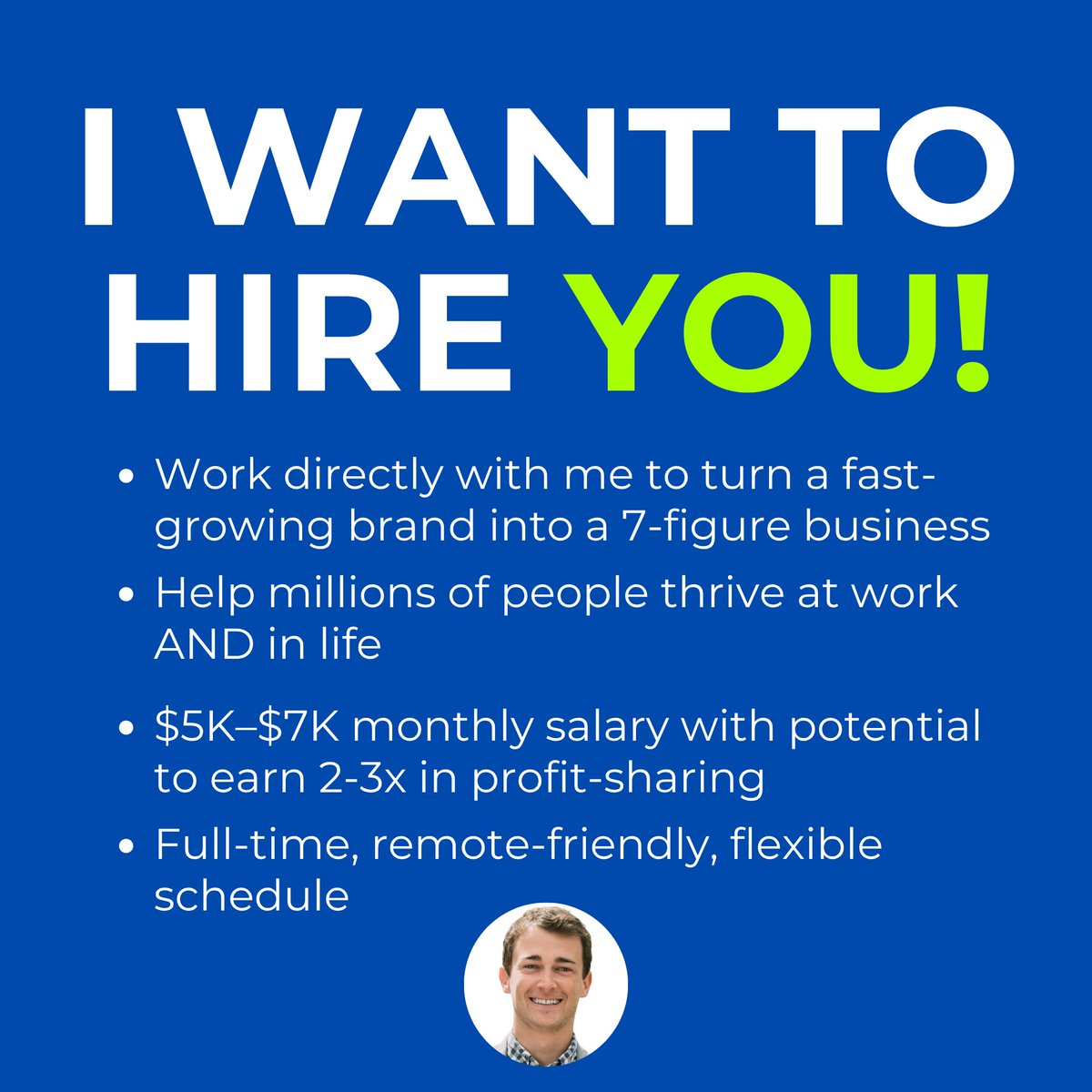 georgestern's tweet image. I'm hiring!
This role could change your career:
Come be my Personal Brand Manager - for one of the fastest-growing brands on the internet.
In the past 12 months, I've built a personal brand from 0 to:
✅ 440,000+ followers across X, LinkedIn, Insta, and email
✅ 314 million…