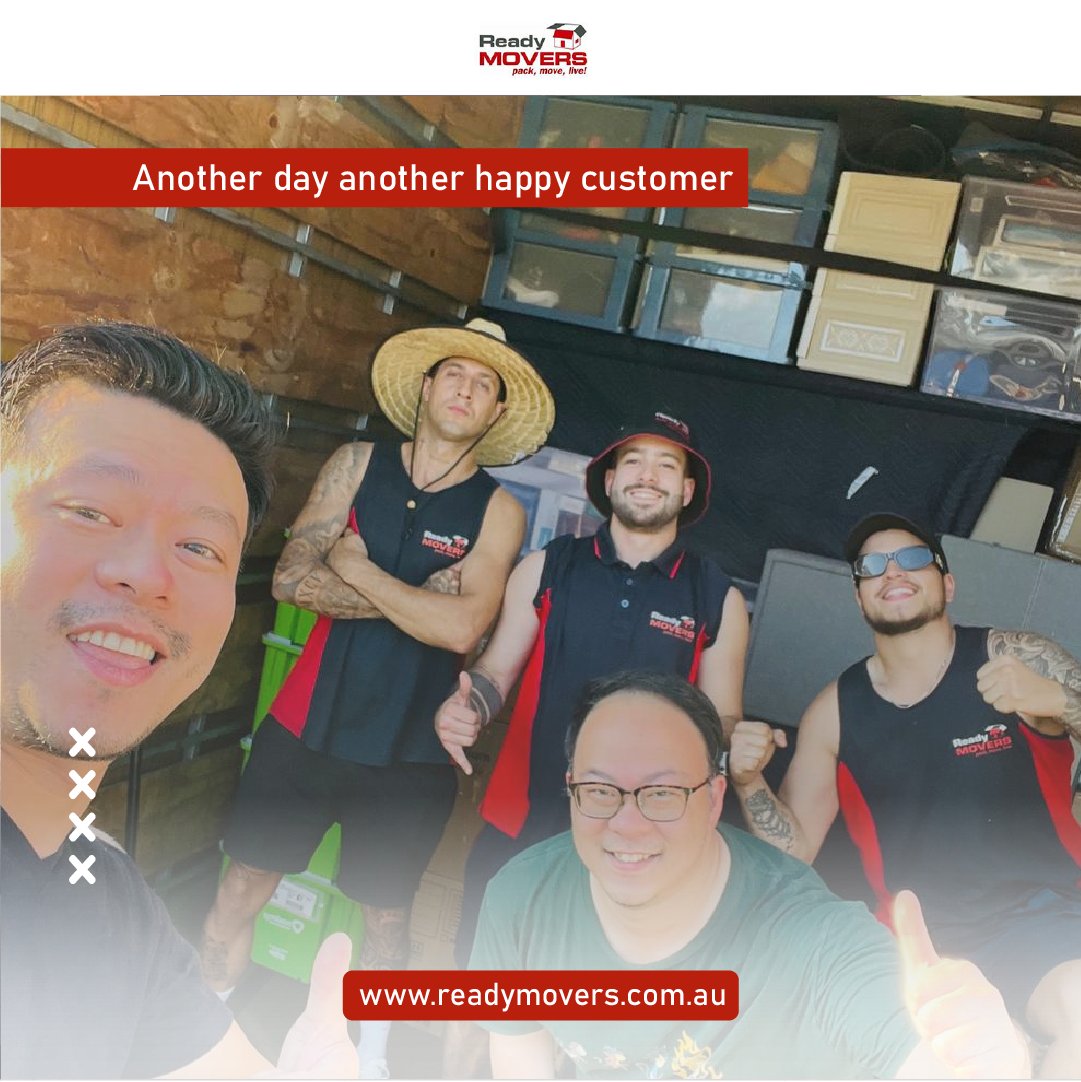 readymoversdrw's tweet image. Happy day at work with our amazing Ready Movers team! 💪🚛 Professionalism and smiles all around. Ready to help with your next move! 📞1300 787 934 #INTERSTATEREMOVALISTS #MOVINGINTERSTATE #PROFESSIONALREMOVALISTS #STRESSFREEMOVE #PACKANDMOVE