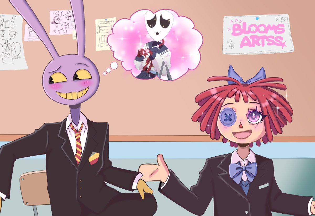 bloomsartss's tweet image. Me gusto demasiado el capitulo eje. #DigitalCircus