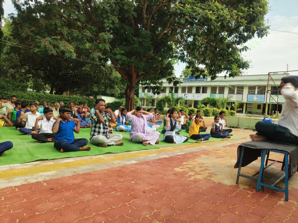 🧘‍♂️ International Day of Yoga 2025 🌿
Today, we celebrated the International Day of Yoga at our Gram Panchayat with great enthusiasm and unity.

From school students to villagers, everyone came together to embrace the spirit of wellness, harmony, and ancient Indian wisdom.