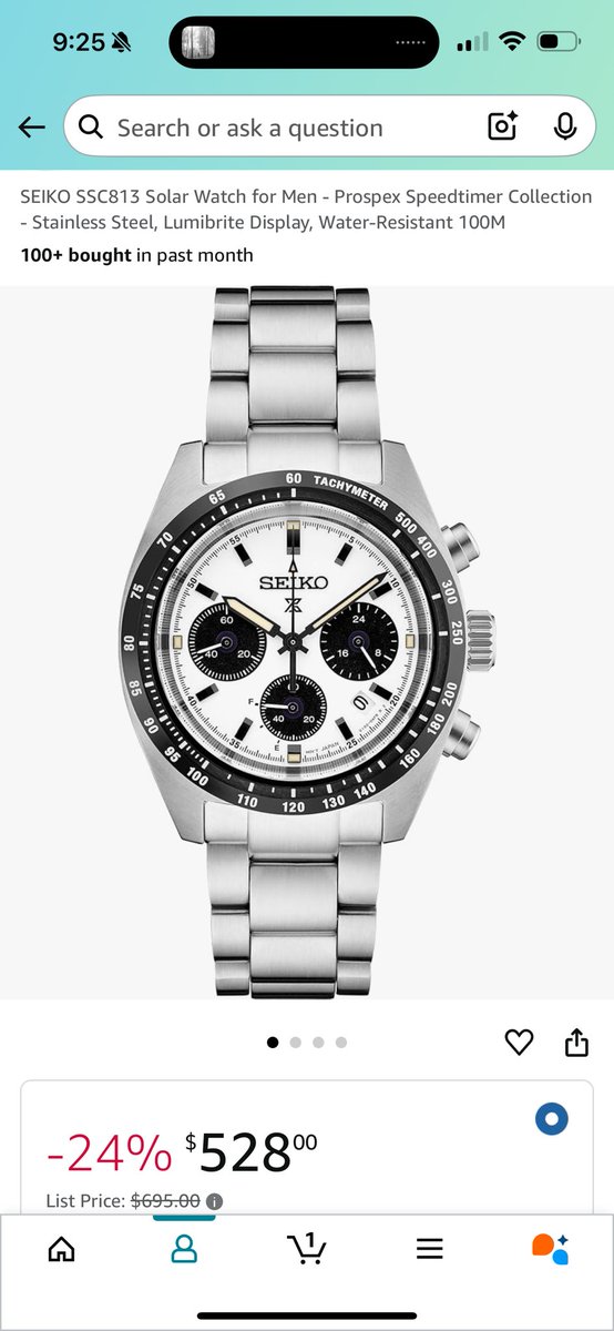Am I an idiot for thinking this seiko is sick 

Love the movement with seikos and looks beautiful 

I’d beat it up, wear it everywhere and not care 

Thoughts?

Ps - it’s 500 bucks