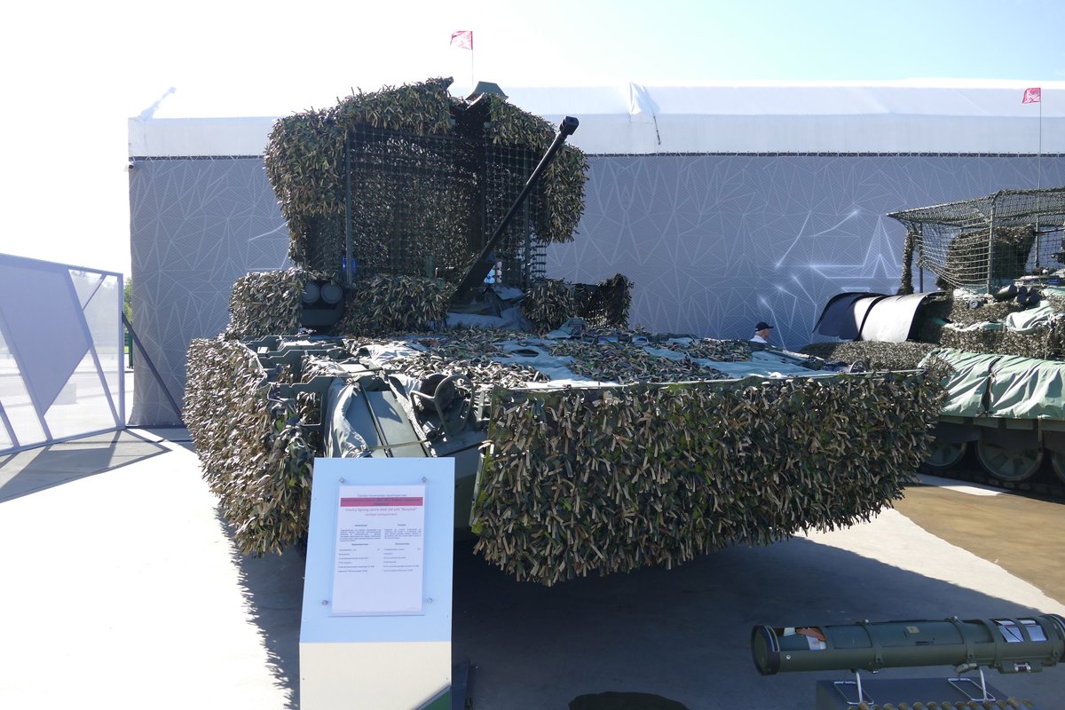 YPasholok's tweet image. BMP-2 with Berezhok module and camo, Army-2024
#army2024
#bmp
dzen.ru/a/ZuAlVIDFpEfp…