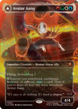 MTGGoldfish's tweet photo. Our first look at Avatar! We don't know what Firebending is yet. More previews at https://t.co/zTlokiJMlo

Source: https://t.co/cyZtKjxWVc https://t.co/7oJkFRPkYi