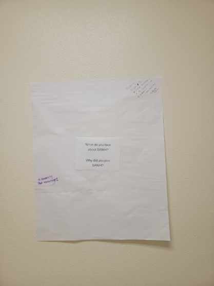 SAWH1970's tweet image. At #SAWH2025? Share your thoughts, memories, and stories with us! There are Giant Post It Notes on the 1st Floor of Harrison Rhodes between Registration and the Breakfast/Lunch Room.
